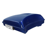 HR3 Superior Blue 5.5" Razor Style Touring Trunk Luggage For 14-24 Touring